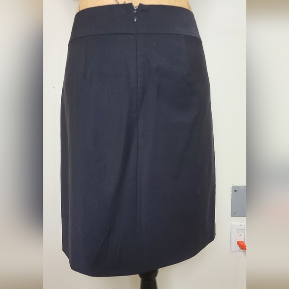 Navy Wool Ann Taylor Skirt Suit - Picture 6 of 11